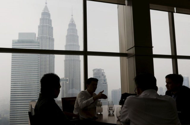 Photo: Working in KLCC